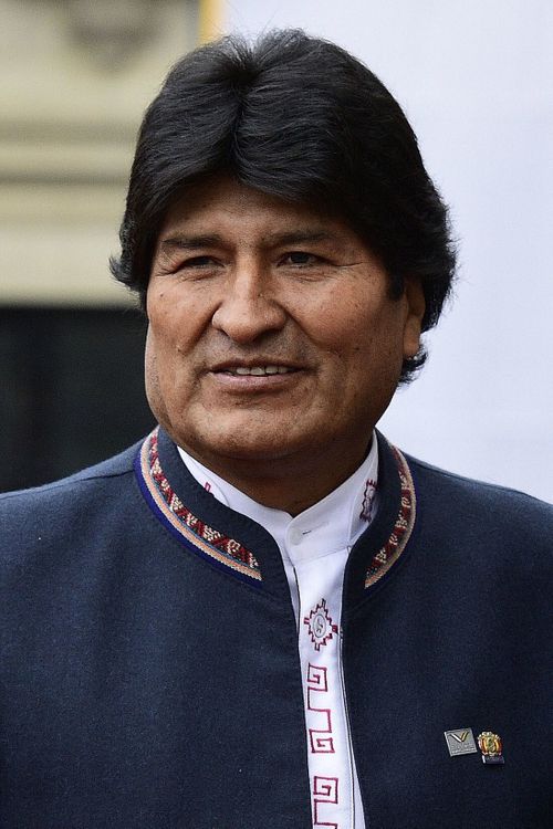 Key visual of Evo Morales