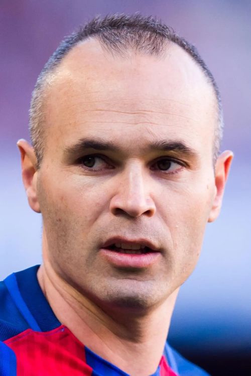 Key visual of Andrés Iniesta