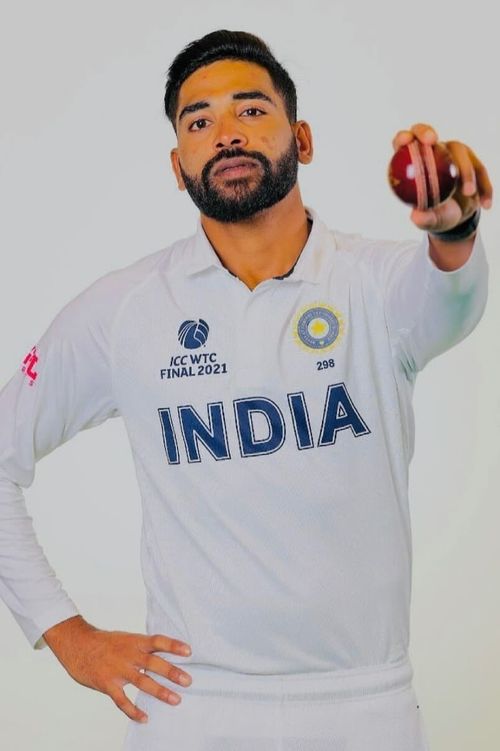 Key visual of Mohammed Siraj