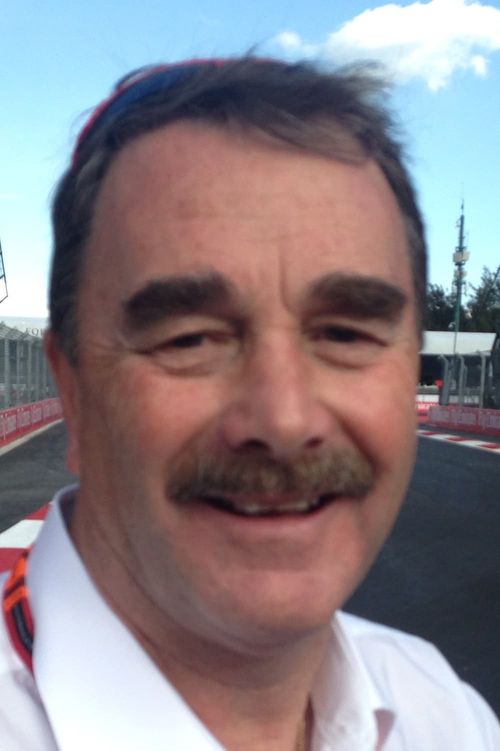 Key visual of Nigel Mansell