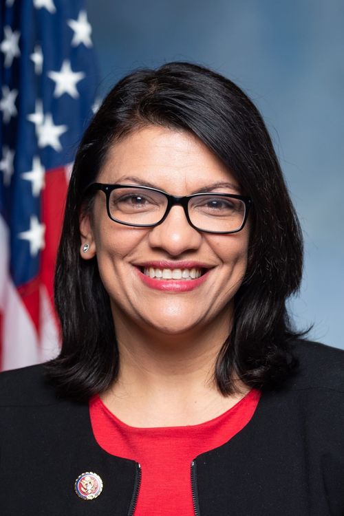 Key visual of Rashida Tlaib