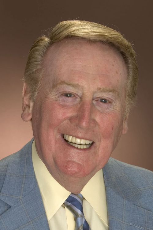 Key visual of Vin Scully