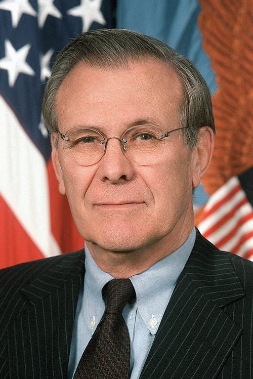 Key visual of Donald Rumsfeld