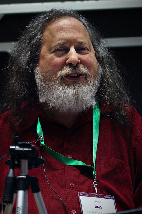 Key visual of Richard M. Stallman