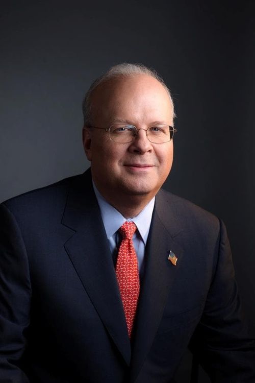 Key visual of Karl Rove