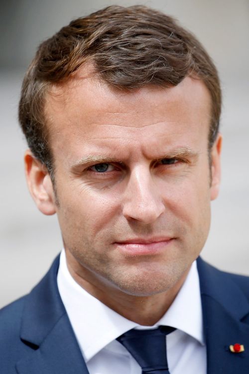 Key visual of Emmanuel Macron