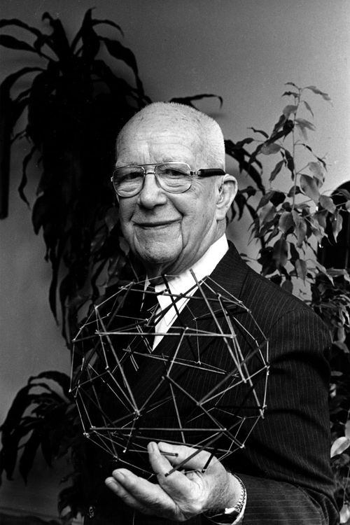 Key visual of Buckminster Fuller