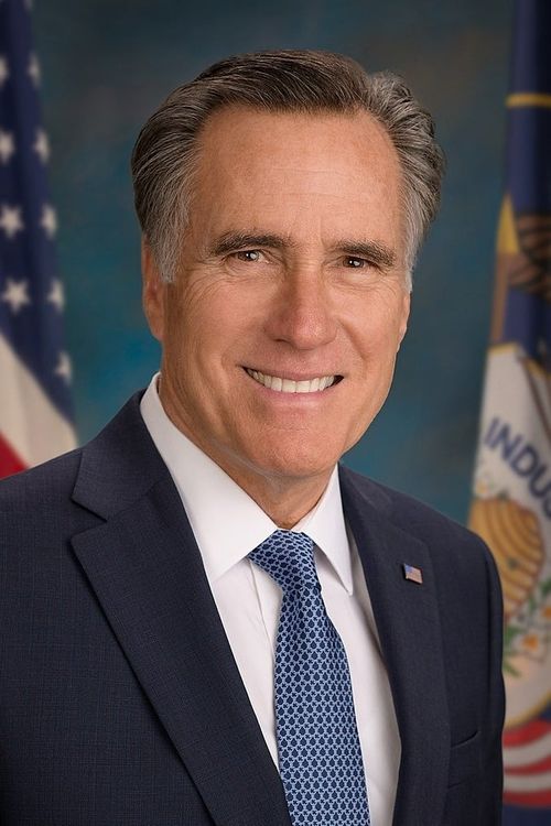 Key visual of Mitt Romney