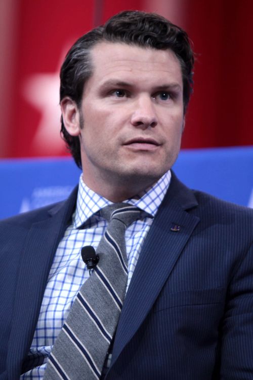 Key visual of Pete Hegseth