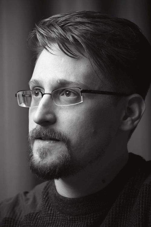 Key visual of Edward Snowden