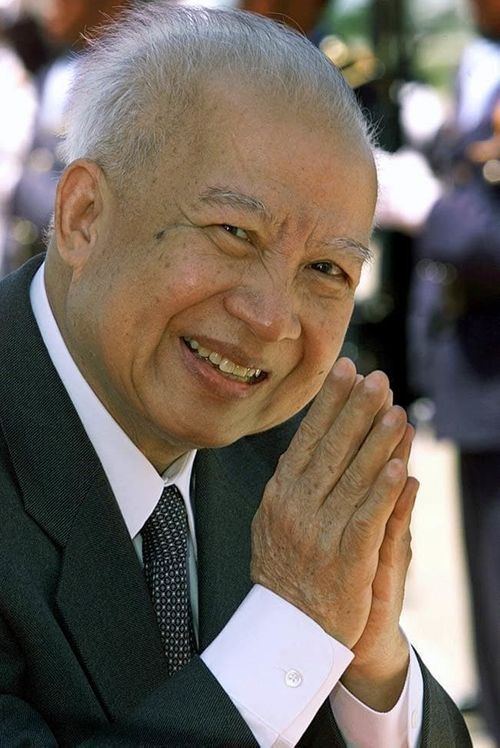 Key visual of Norodom Sihanouk