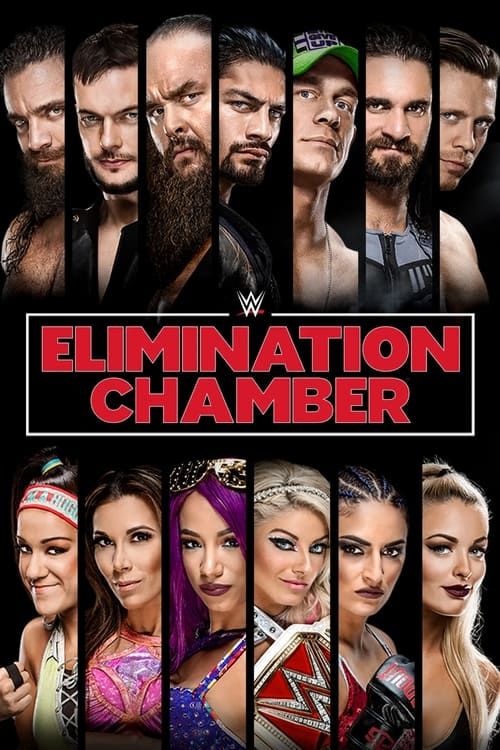 Key visual of WWE Elimination Chamber 2018