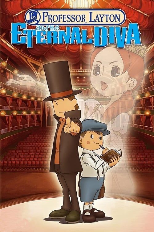 Key visual of Professor Layton and the Eternal Diva