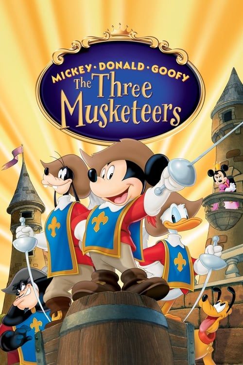 Key visual of Mickey, Donald, Goofy: The Three Musketeers
