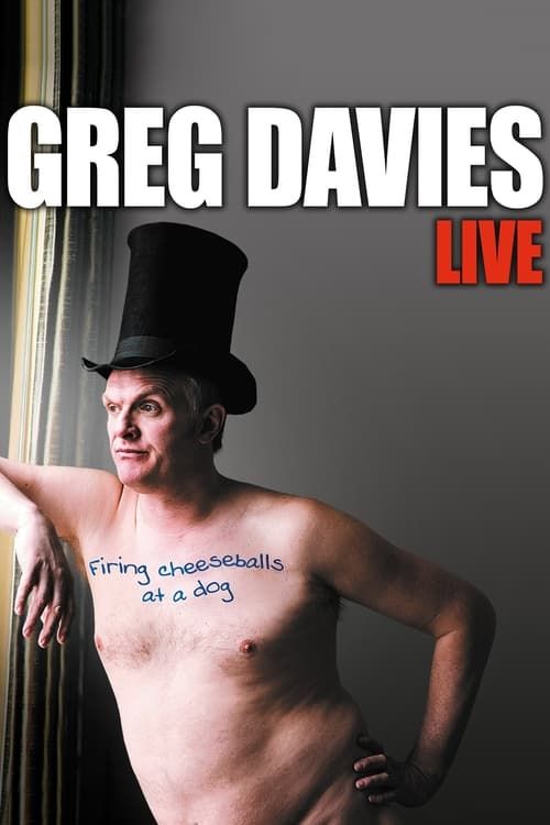 Key visual of Greg Davies Live: Firing Cheeseballs at a Dog