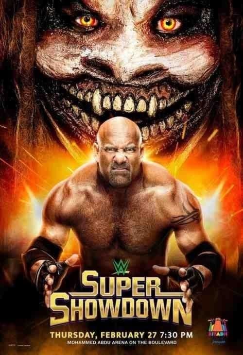 Key visual of WWE Super ShowDown 2020