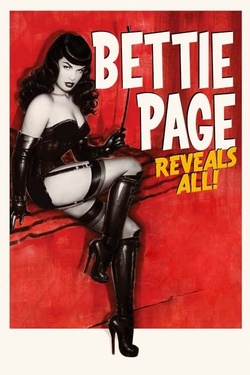 Key visual of Bettie Page Reveals All