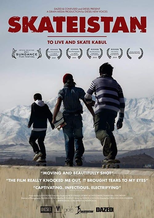 Key visual of Skateistan: To Live and Skate Kabul