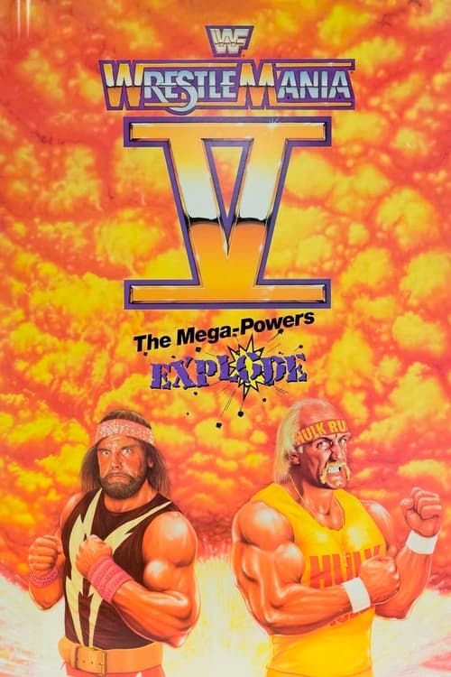 Key visual of WWE WrestleMania V