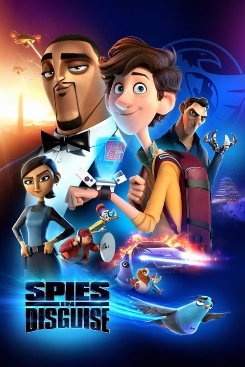 Key visual of Spies in Disguise