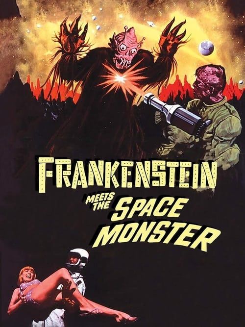 Key visual of Frankenstein Meets the Space Monster