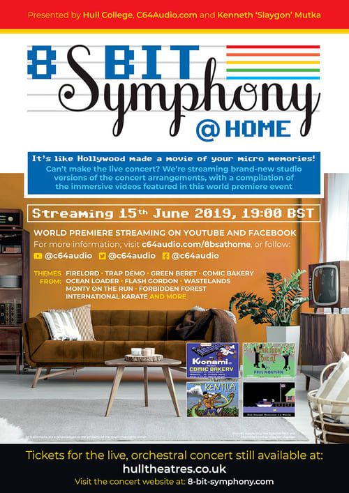 Key visual of 8-Bit Symphony @ Home