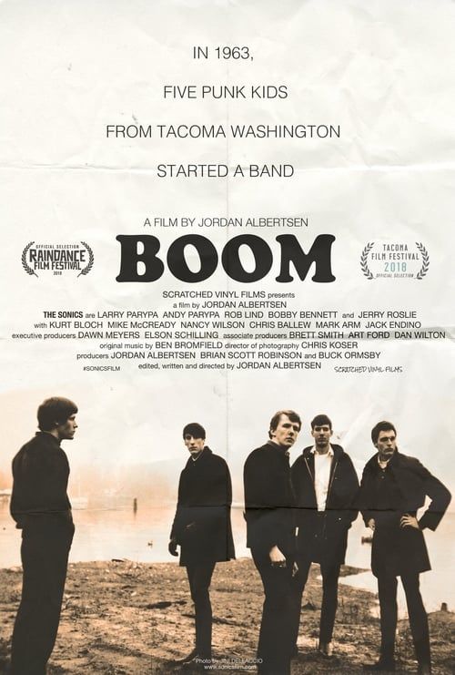 Key visual of BOOM! A Film About the Sonics