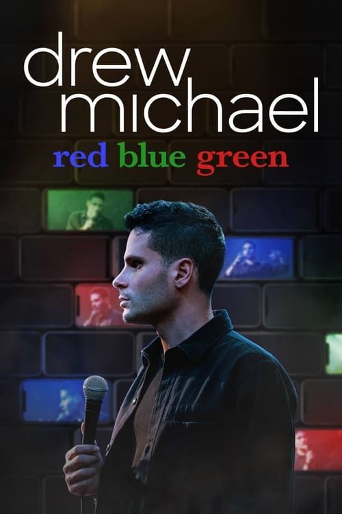 Key visual of drew michael: red blue green