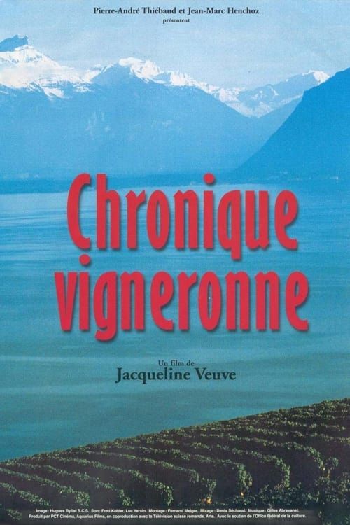 Key visual of Chronique vigneronne