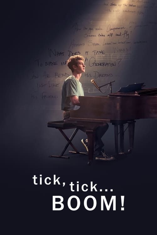 Key visual of tick, tick... BOOM!
