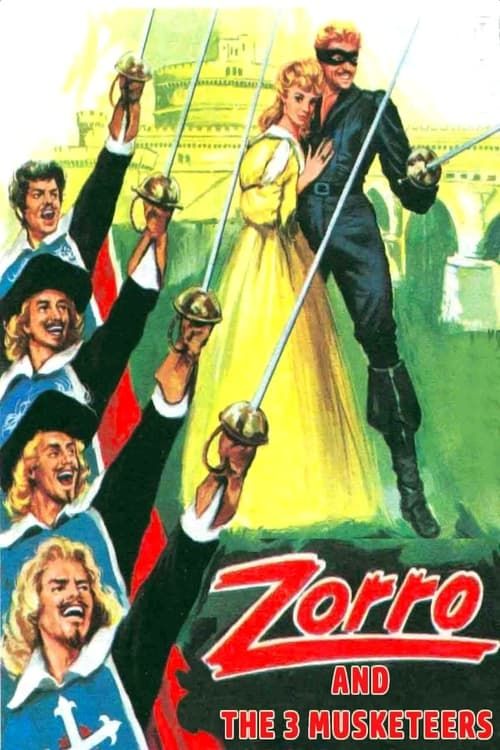 Key visual of Zorro and the Three Musketeers