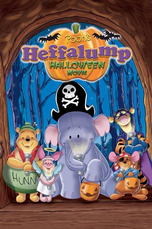 Key visual of Pooh's Heffalump Halloween Movie