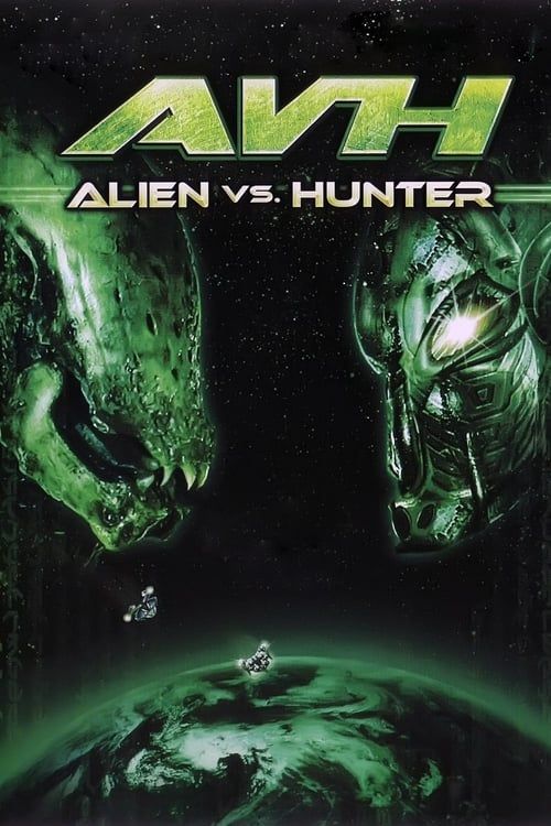 Key visual of AVH: Alien vs. Hunter