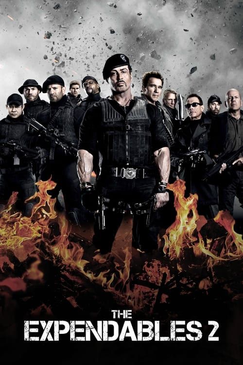 Key visual of The Expendables 2
