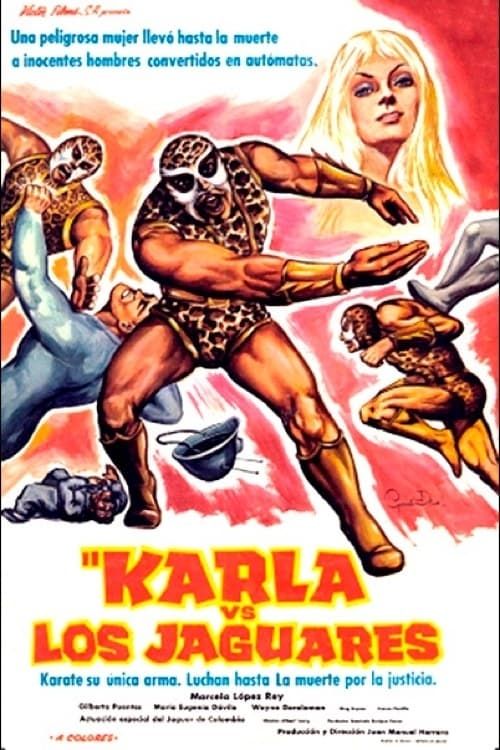 Key visual of Karla contra los jaguares