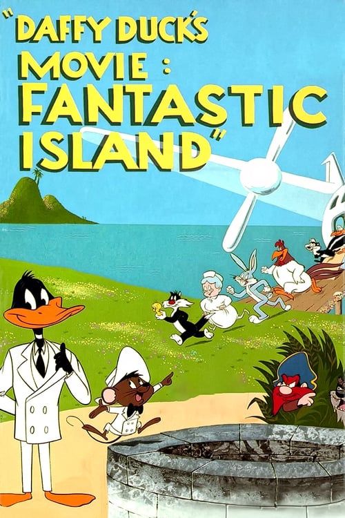 Key visual of Daffy Duck's Movie: Fantastic Island