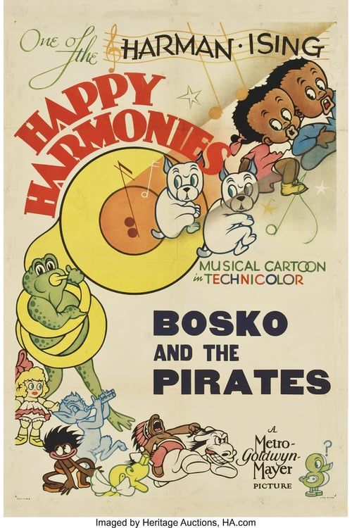 Key visual of Little Ol' Bosko and the Pirates