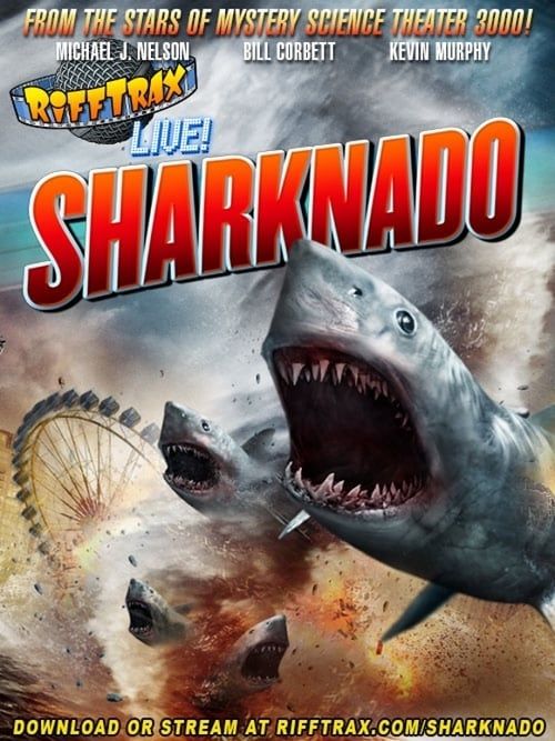 Key visual of RiffTrax Live: Sharknado