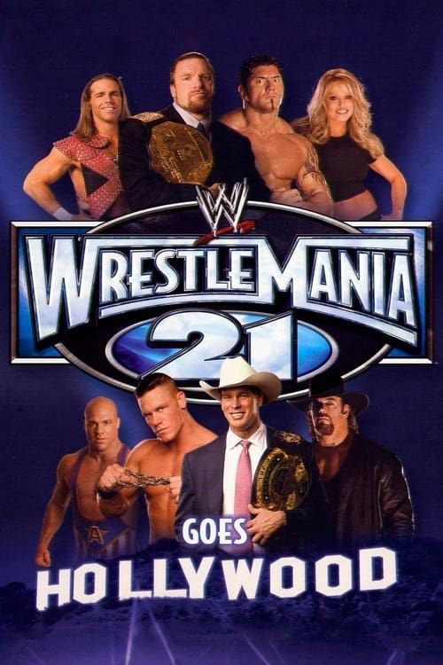 Key visual of WWE WrestleMania 21