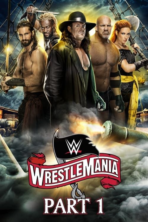 Key visual of WWE WrestleMania 36: Part 1