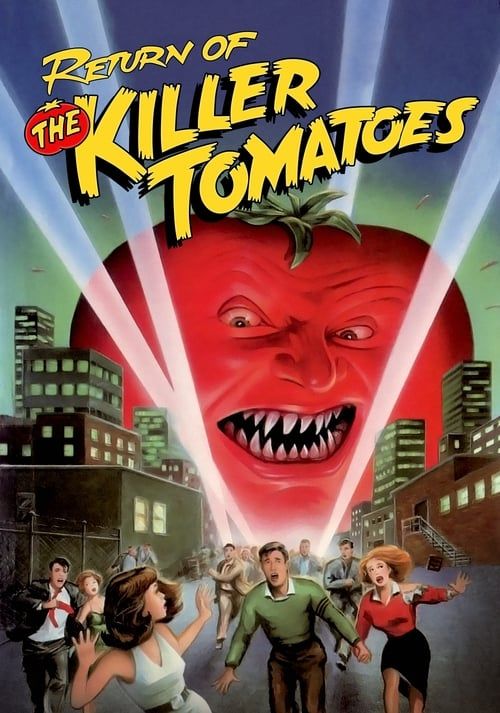 Key visual of Return of the Killer Tomatoes!