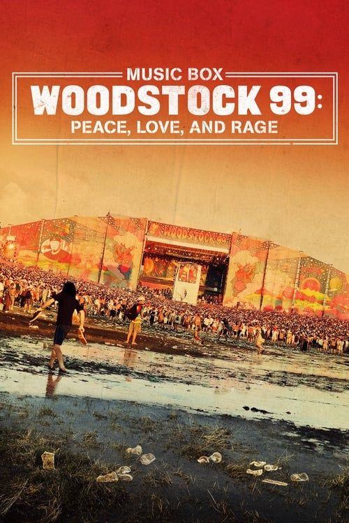 Key visual of Woodstock 99: Peace, Love, and Rage
