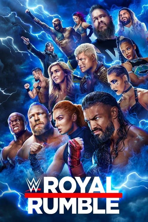 Key visual of WWE Royal Rumble 2023