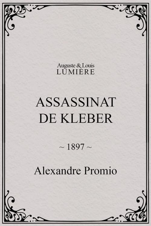 Key visual of Assassinat de Kleber