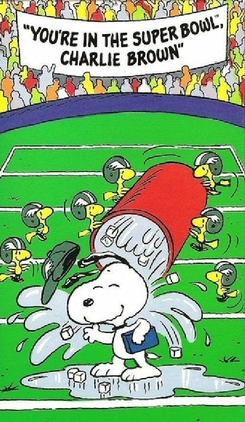 Key visual of You're in the Super Bowl, Charlie Brown!