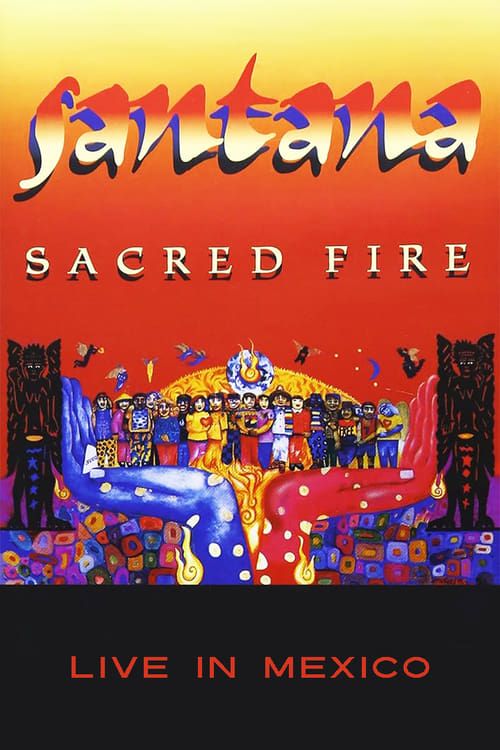 Key visual of Santana - Sacred Fire