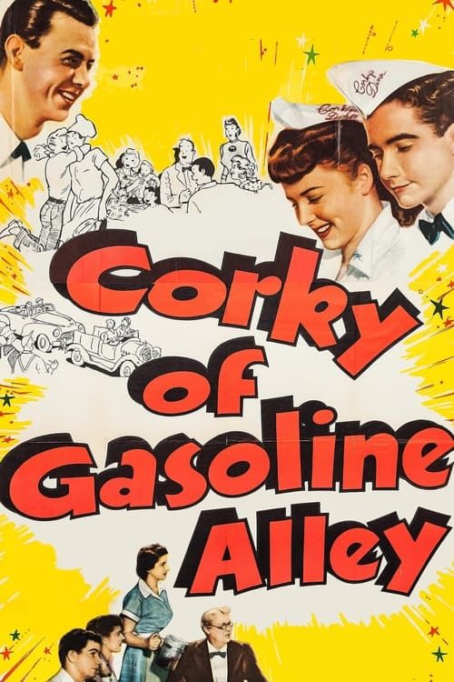 Key visual of Corky of Gasoline Alley