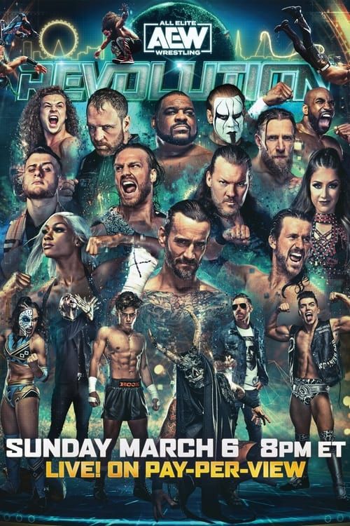 Key visual of AEW Revolution