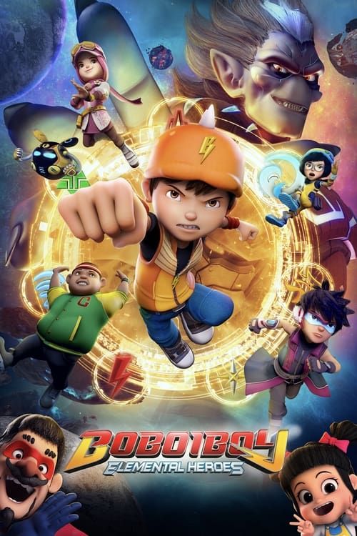 Key visual of BoBoiBoy: Elemental Heroes