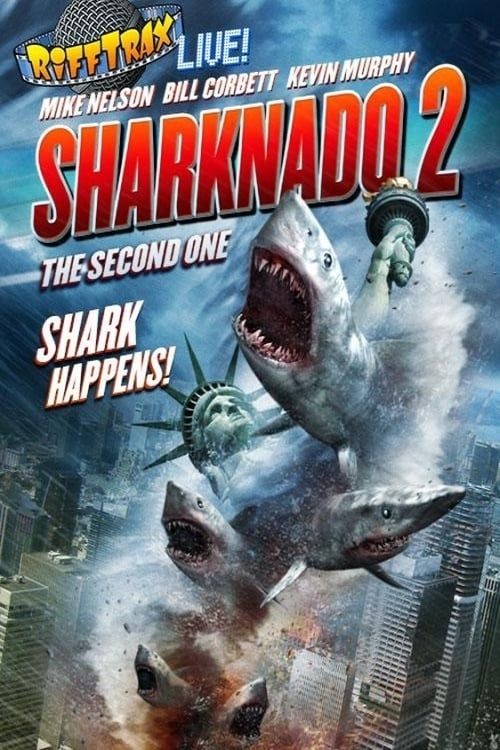 Key visual of RiffTrax Live: Sharknado 2